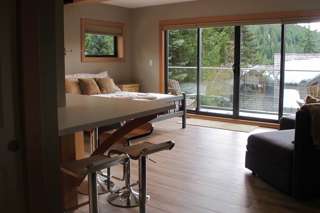 View of entrance into room