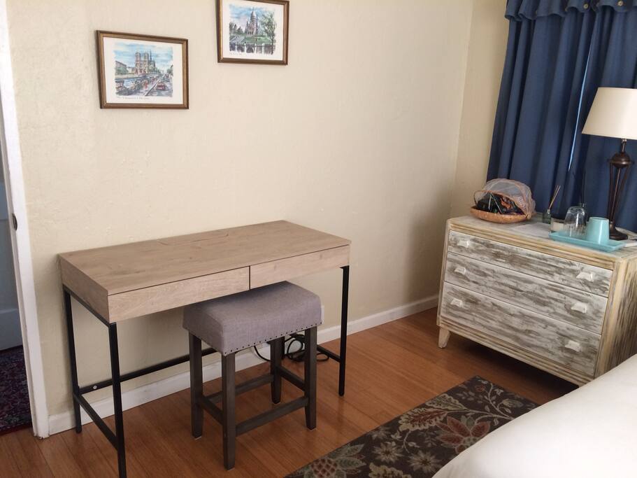 I bought a new desk for the room