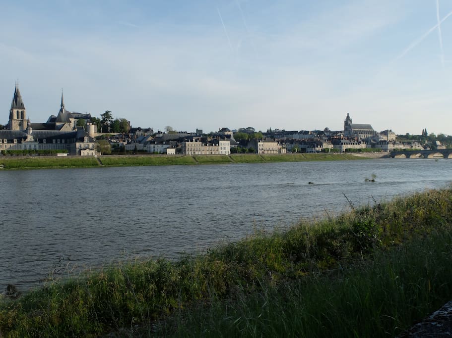 la vue depuis la maison