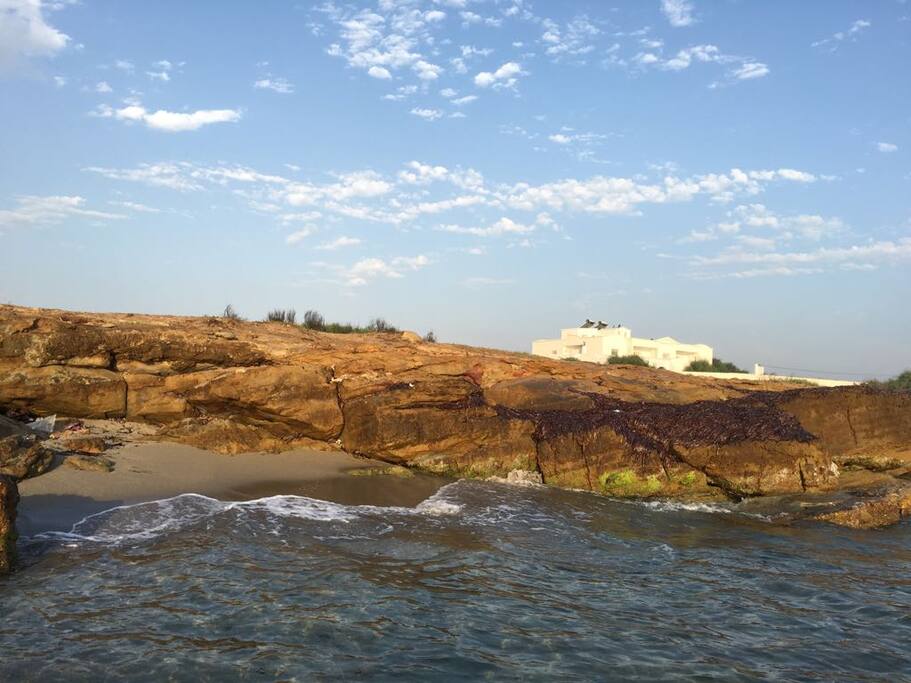 View of the residence from the sea