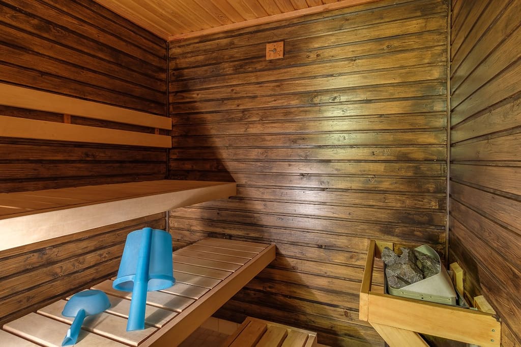 Traditional Finnish sauna, a must thing to do in Finland and Lapland.