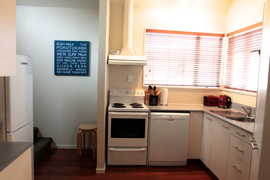 Fully equipped kitchen