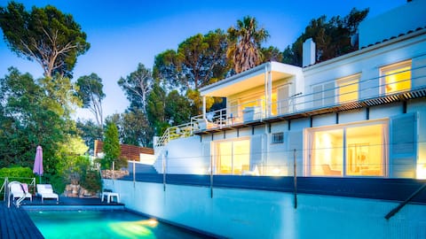 Exceptional villa 8 pers unique pool viewTamariu