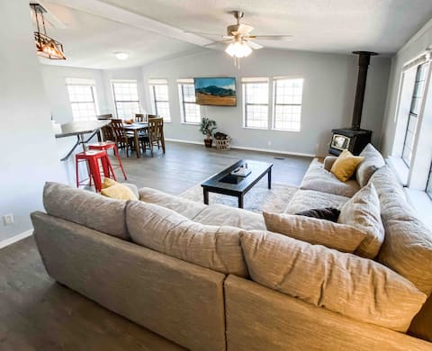 Modern Rustic Log Home