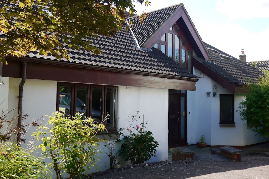 Front aspect of the house