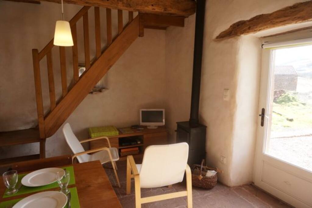 le coin-salon du Pigeonnier