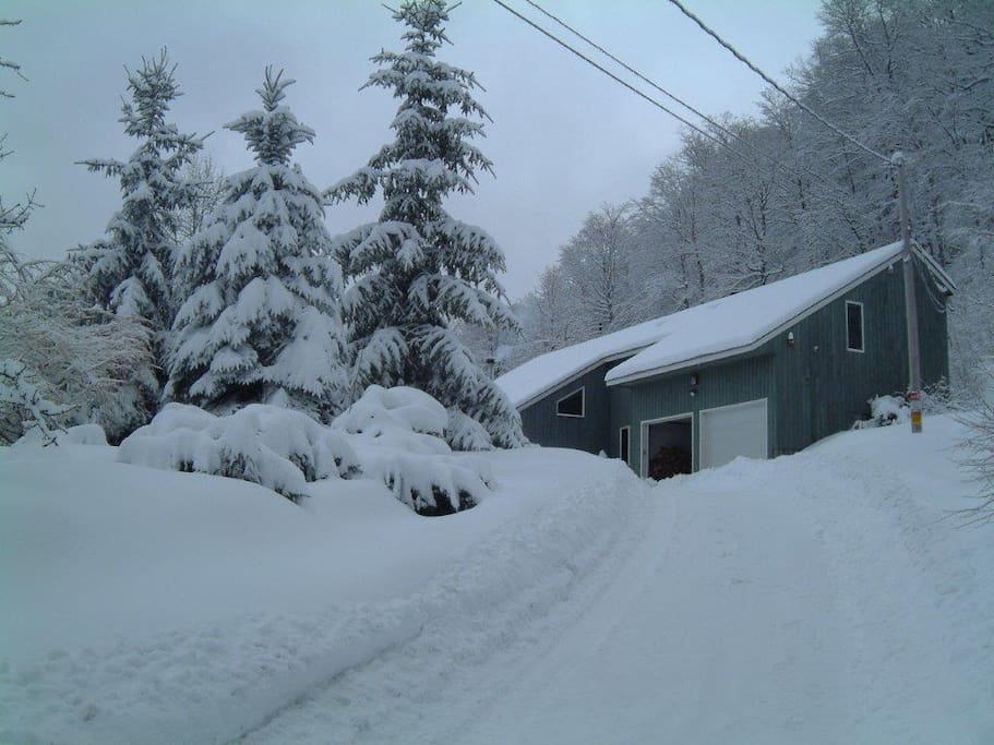 Snowy snow.