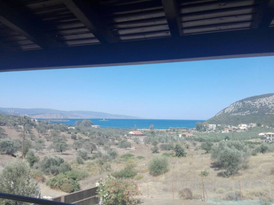 Unobstructed sea view from balcony