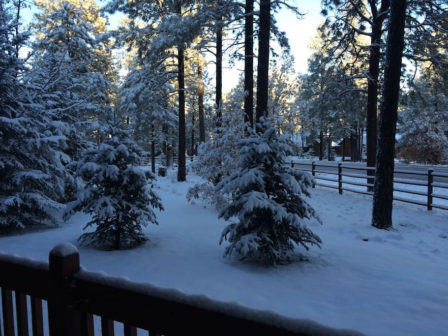 Beautiful in the snow, fall or summer.
