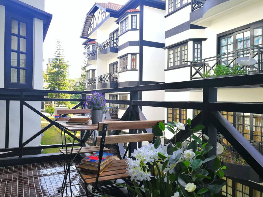 Our peaceful balcony