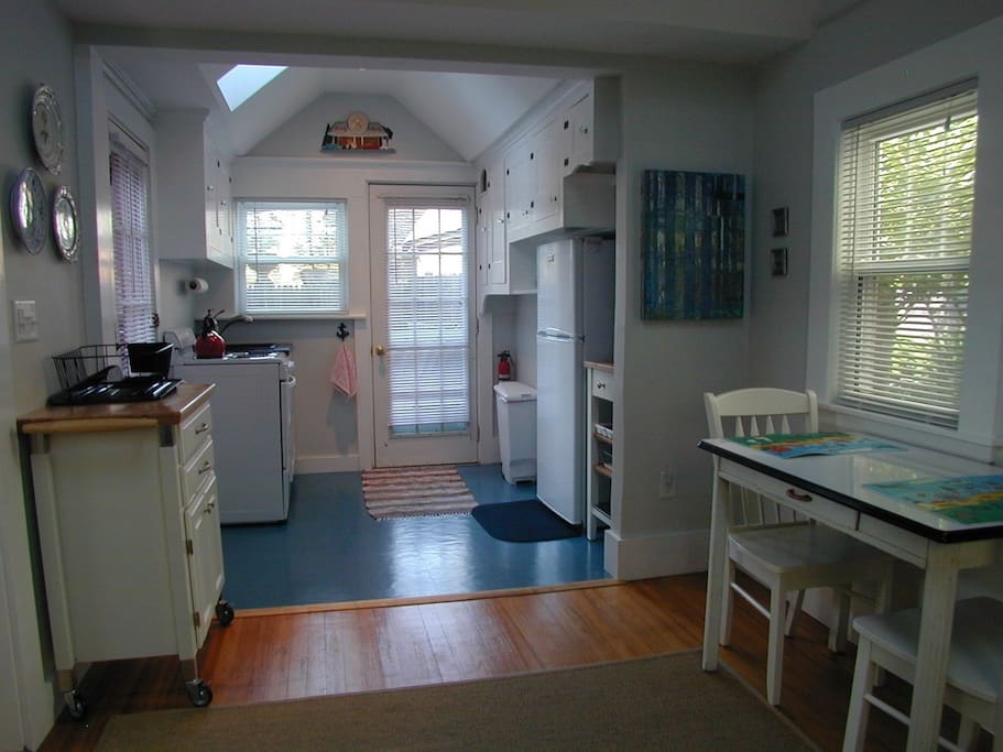 Kitchen and dining room