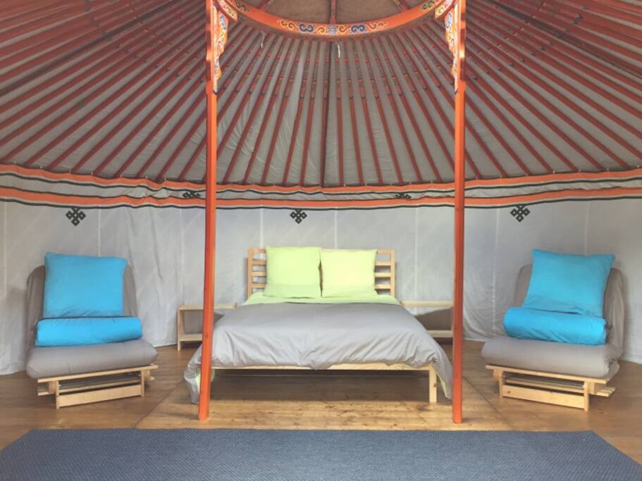 Your sure of a good nights sleep in your comfy double bed or a single futon.