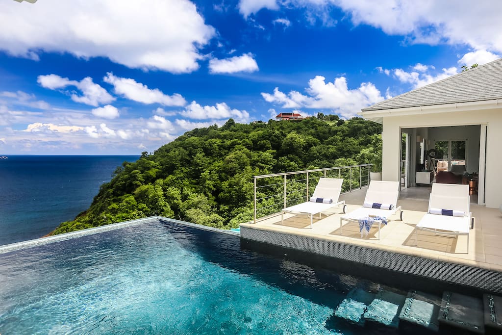 Gorgeous villa with the best views in St Lucia