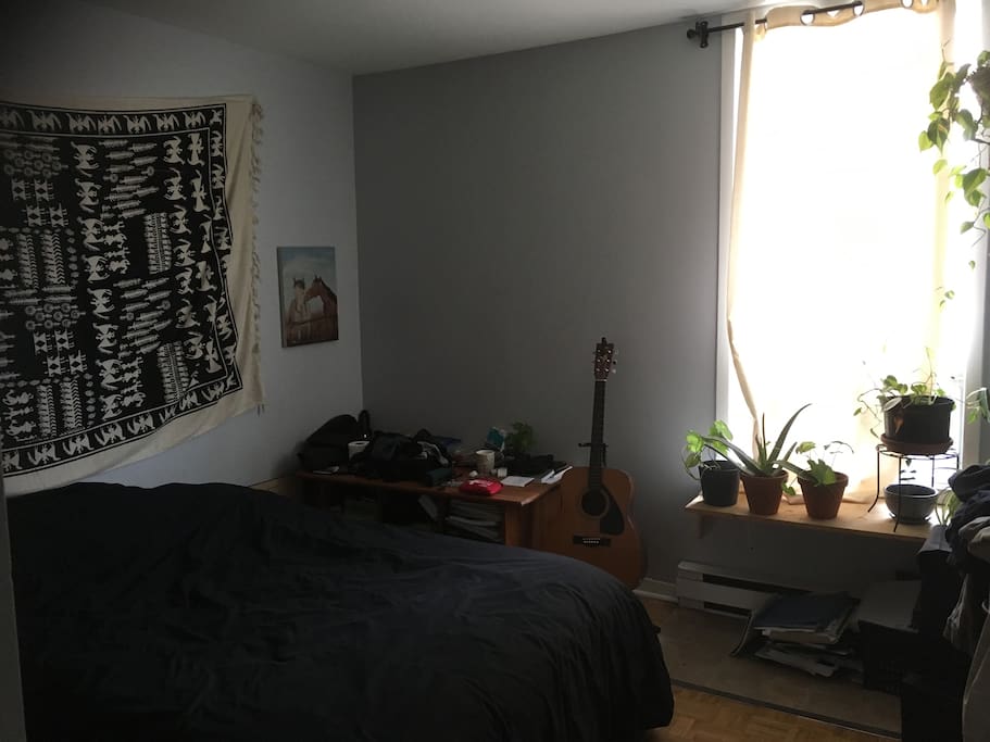 La chambre vu de la porte