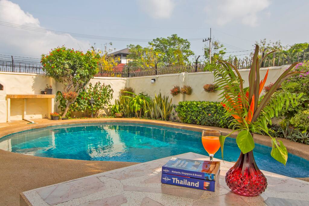 Private swimming pool at Baan ChaiNam