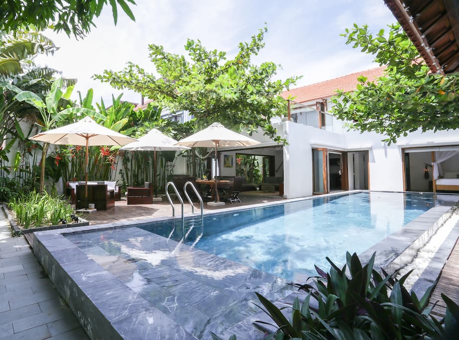 Beachfront villa, Banyan Ocean Villa, Hoi An 4 Bedrooms, 4 Bathrooms, House  in An Bang Beach, Hoi An, Vietnam