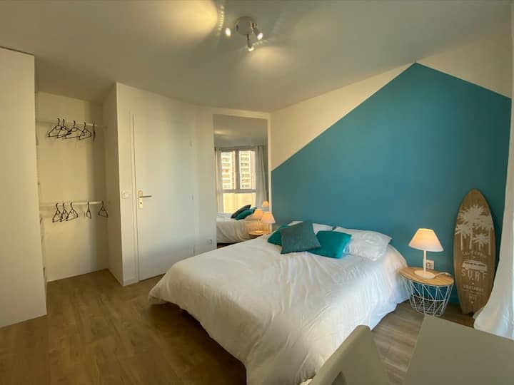 habitación de 12.5m² con vestidor