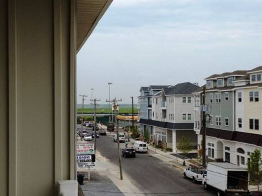 View of bay from deck