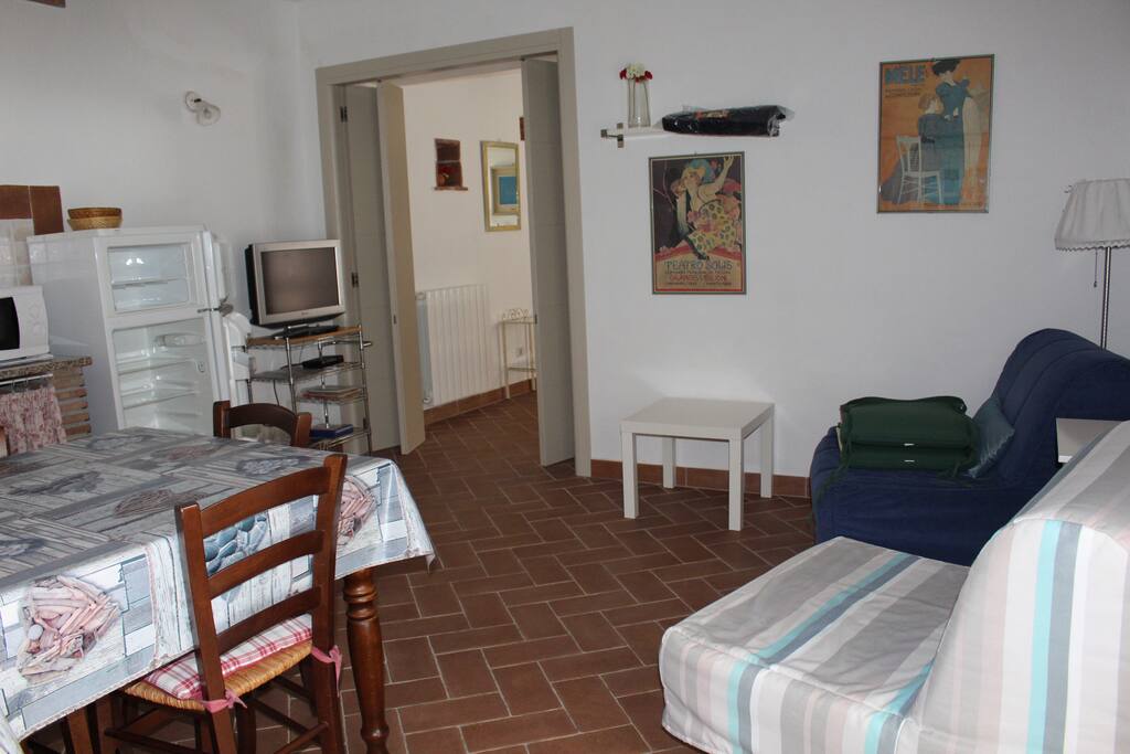 Angolo Tv con poltrone-letto
