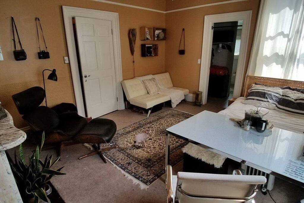 Feel free to use the desk as a white board too!