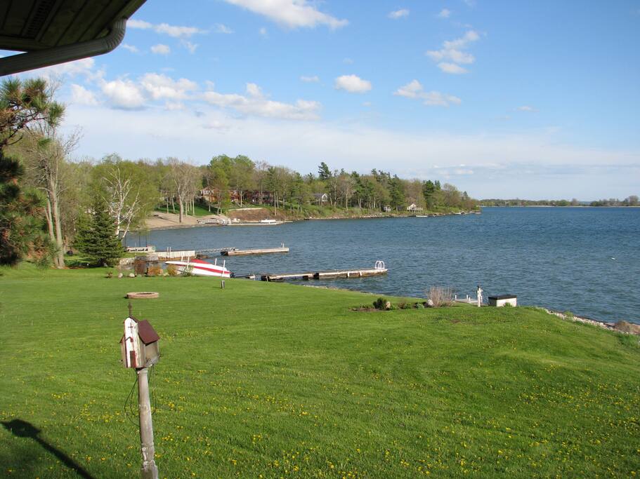 Shoreline looking east