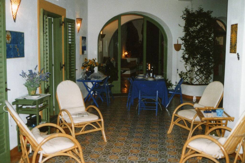 salotto esterno