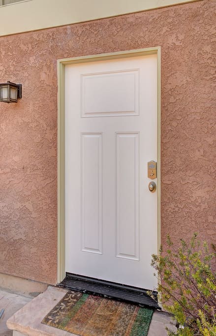 Your private entrance into the suite.