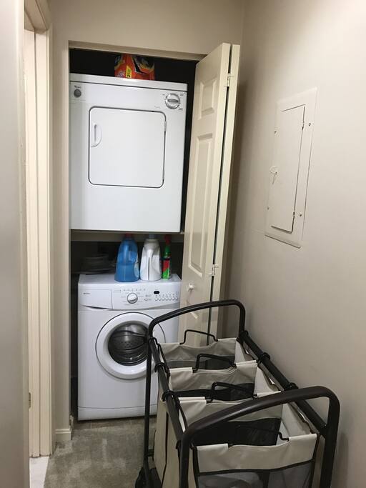Washer and dryer