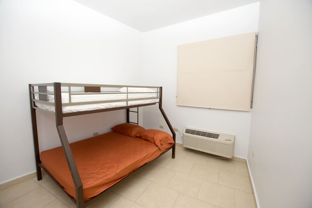 Second bedroom twin/full bunk bed