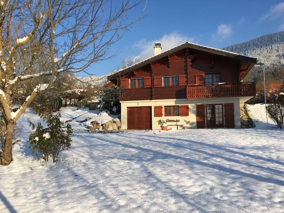 Jardin en hiver