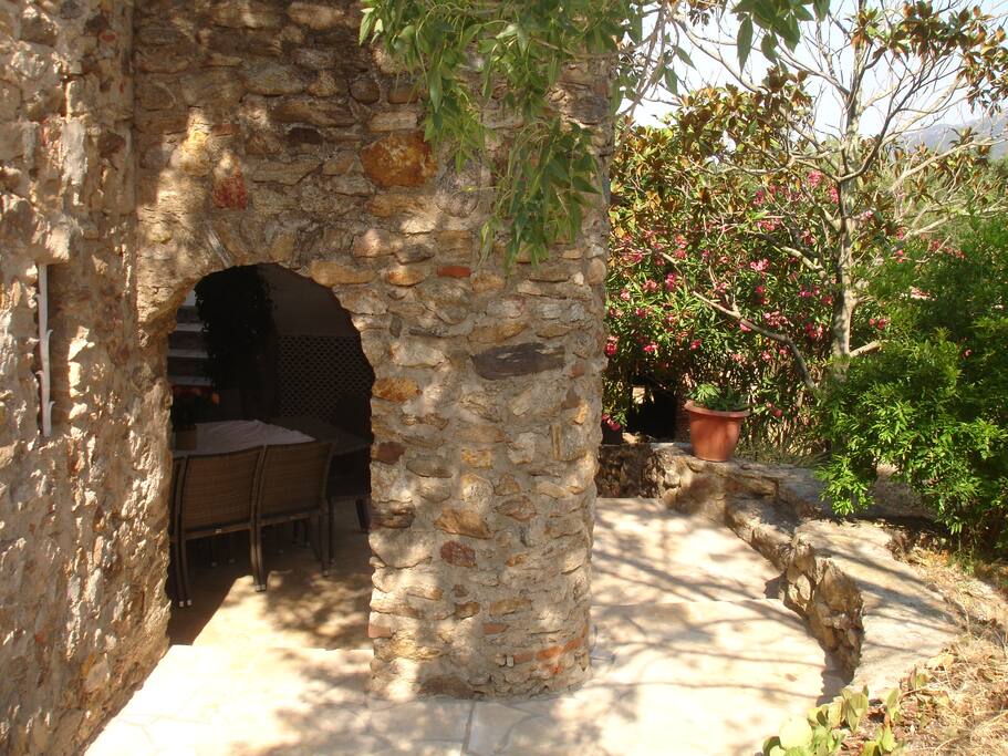 Entrance from private courtyard