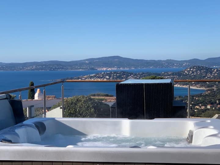 Vue Mer Panoramique Piscine Chauffée Avril/octobre - Les Issambres