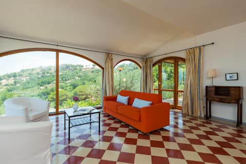 Natural stone villa with sea view Casa Filomena