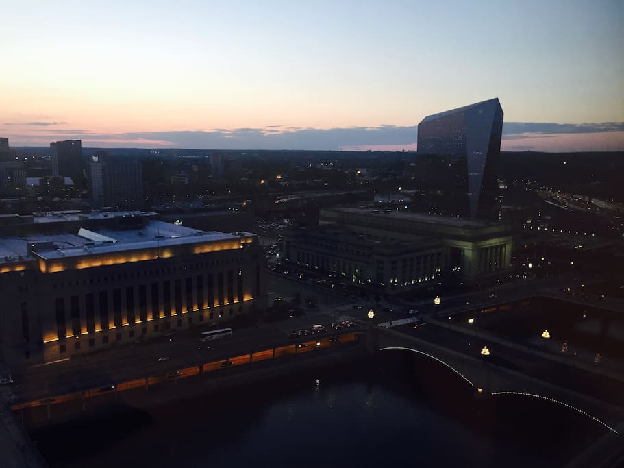 View from the bedroom!