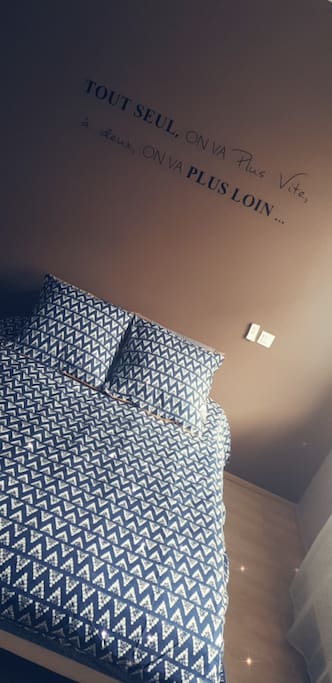 Chambre lit double
