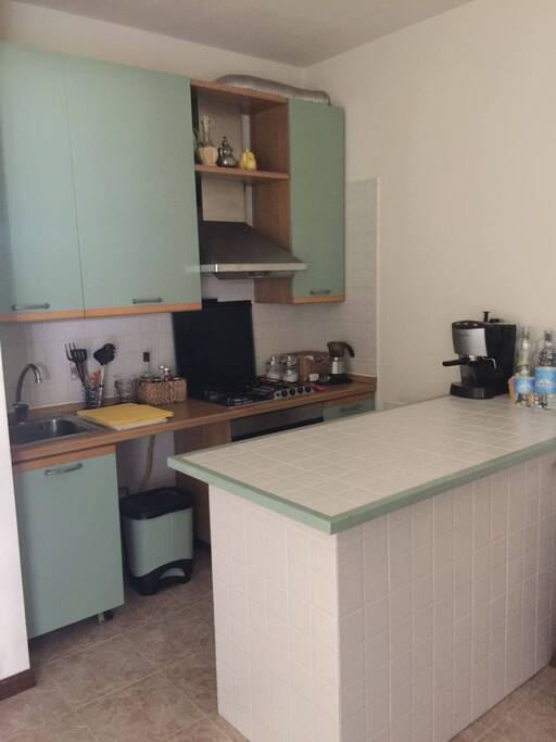 cucina con penisola