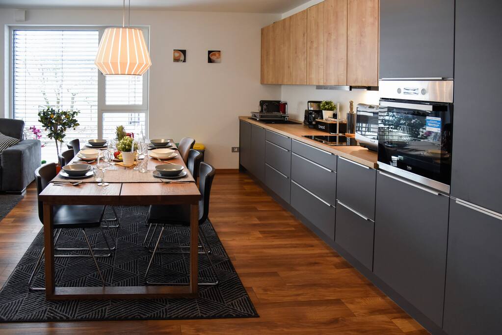 Dining Room with Kitchen