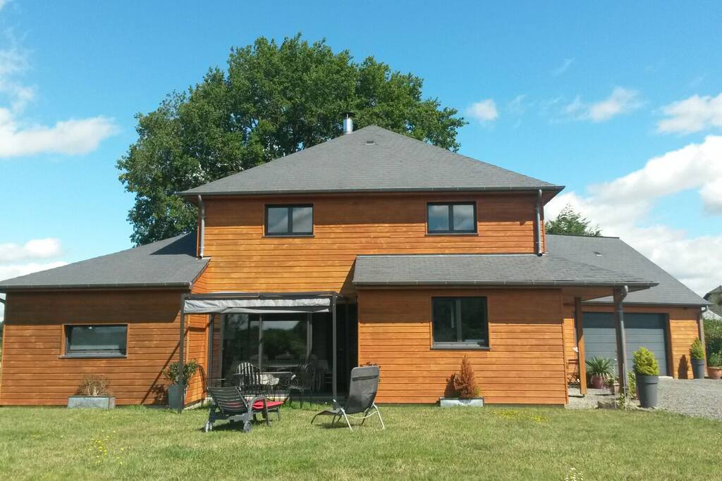 maison bois chaleureuse