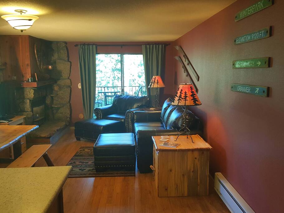 Main Area with pull out sofa
