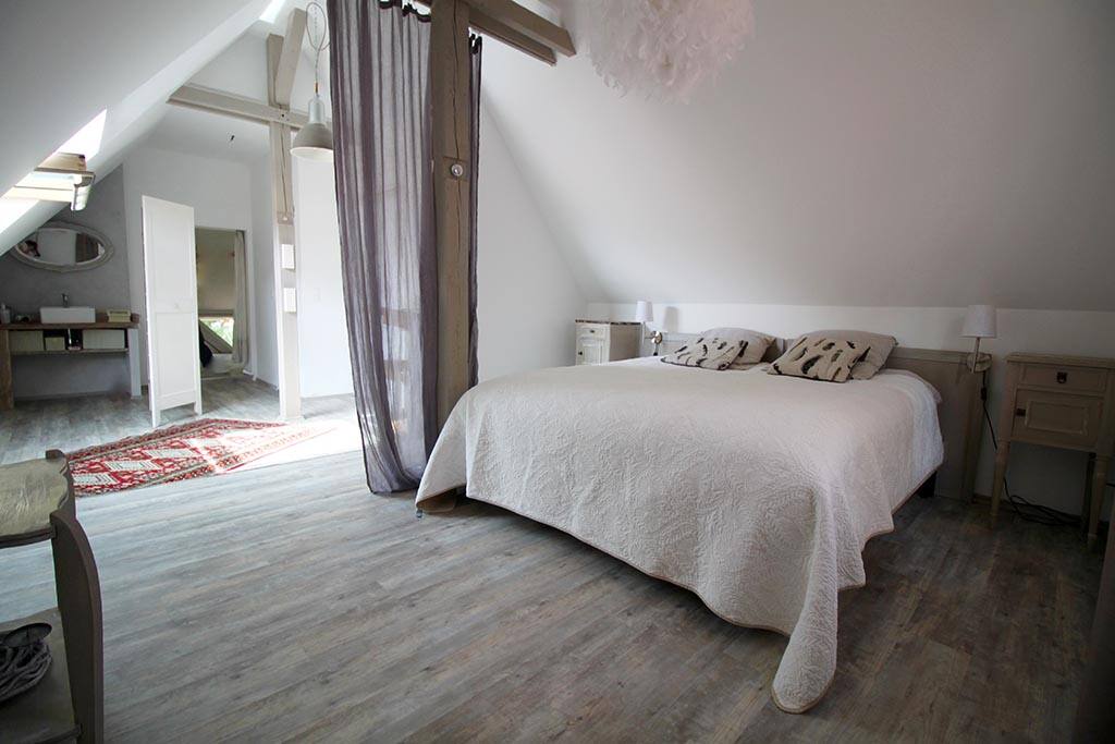 Grande chambre, sommiers double 80x190