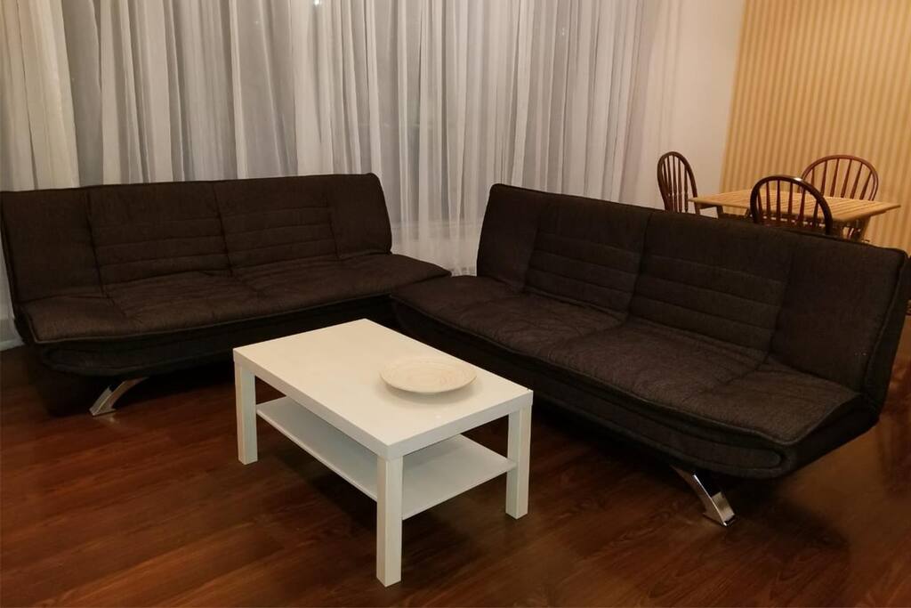 Open Space living and dining area