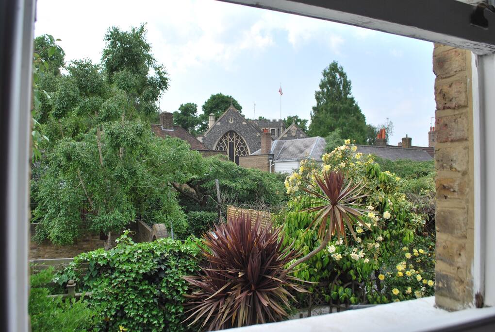 The view from your bedroom.