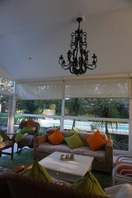 Relax in our stunning
garden room!