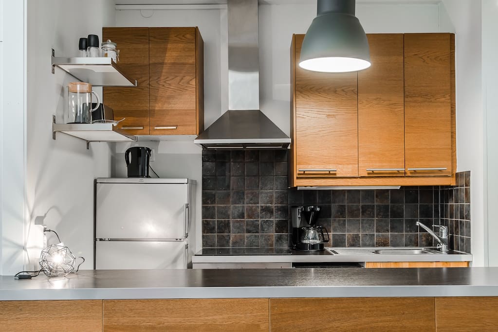 Well equipped and modern kitchen.