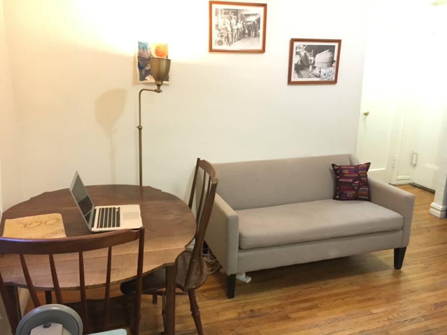 Sitting and dining area