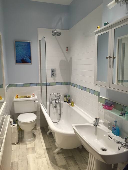 The bathroom
