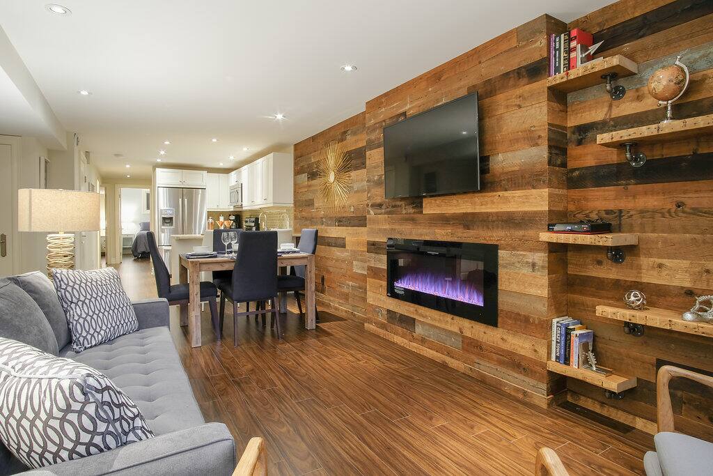 Living room 50" Flat Screen smart TV