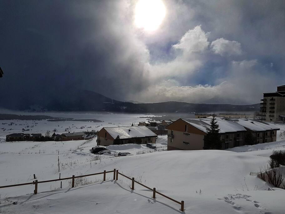 Vue du salon hiver 2