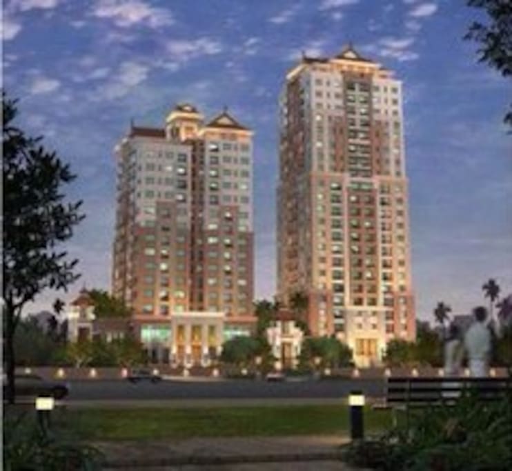 Building Complex
(My Room in Building C -Highest Building)
