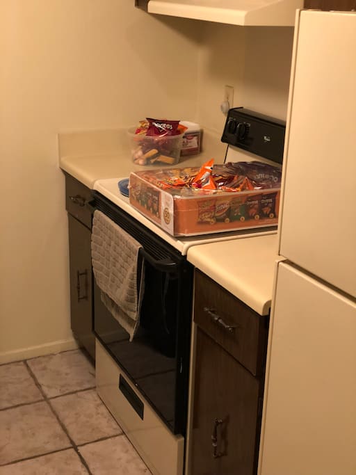 This one shows part of the kitchen